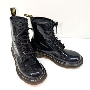 Dr. Martens 1460W Patent Leather Boots, size 7